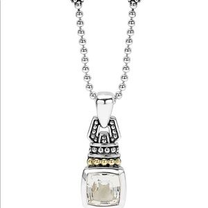 Lagos UNWORN Silver and 18k Gold Necklace